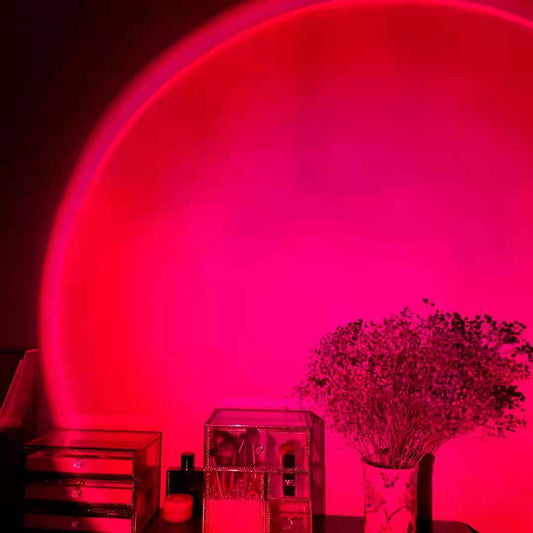 Sunset Projection Lamp | RGB Rainbow Atmosphere Light