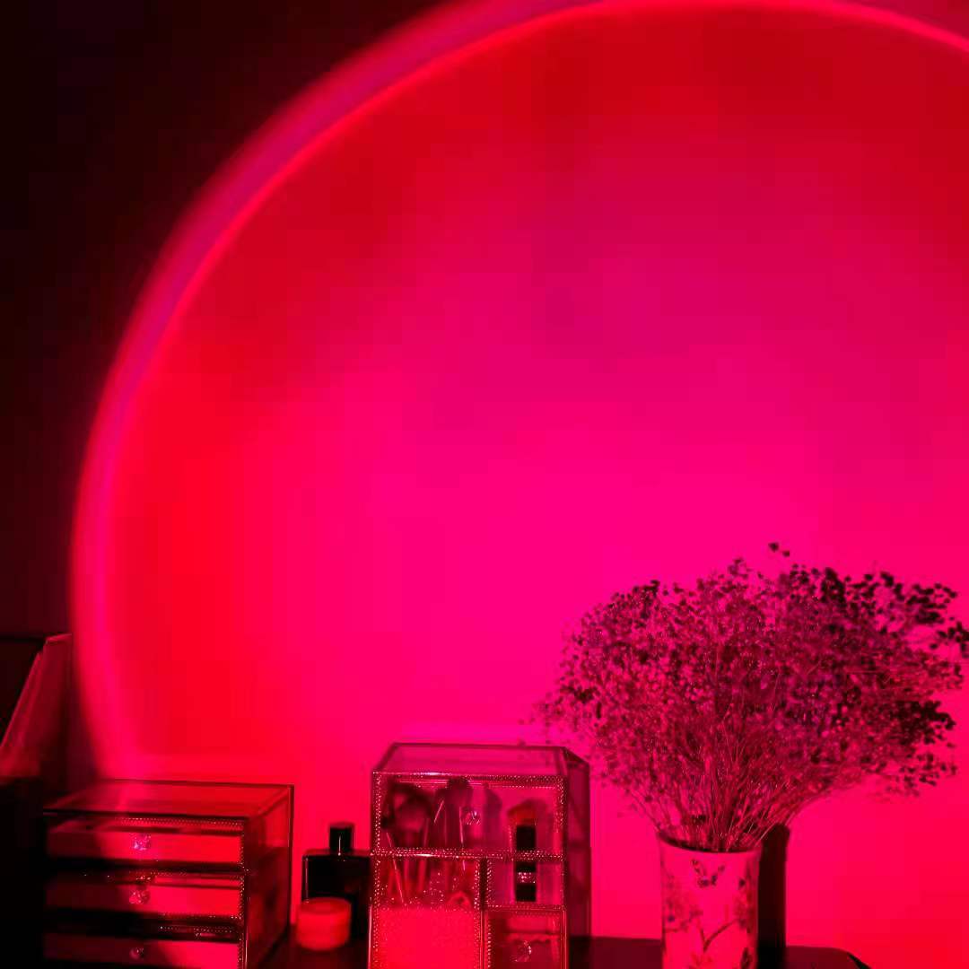 Sunset Projection Lamp | RGB Rainbow Atmosphere Light